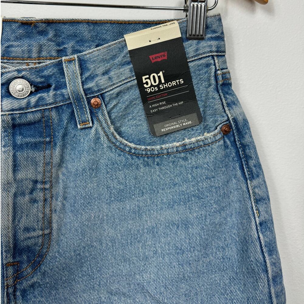 Levi's 90's 501 Shorts in Sketch Artist Short Size 26 - Picture 4 of 8